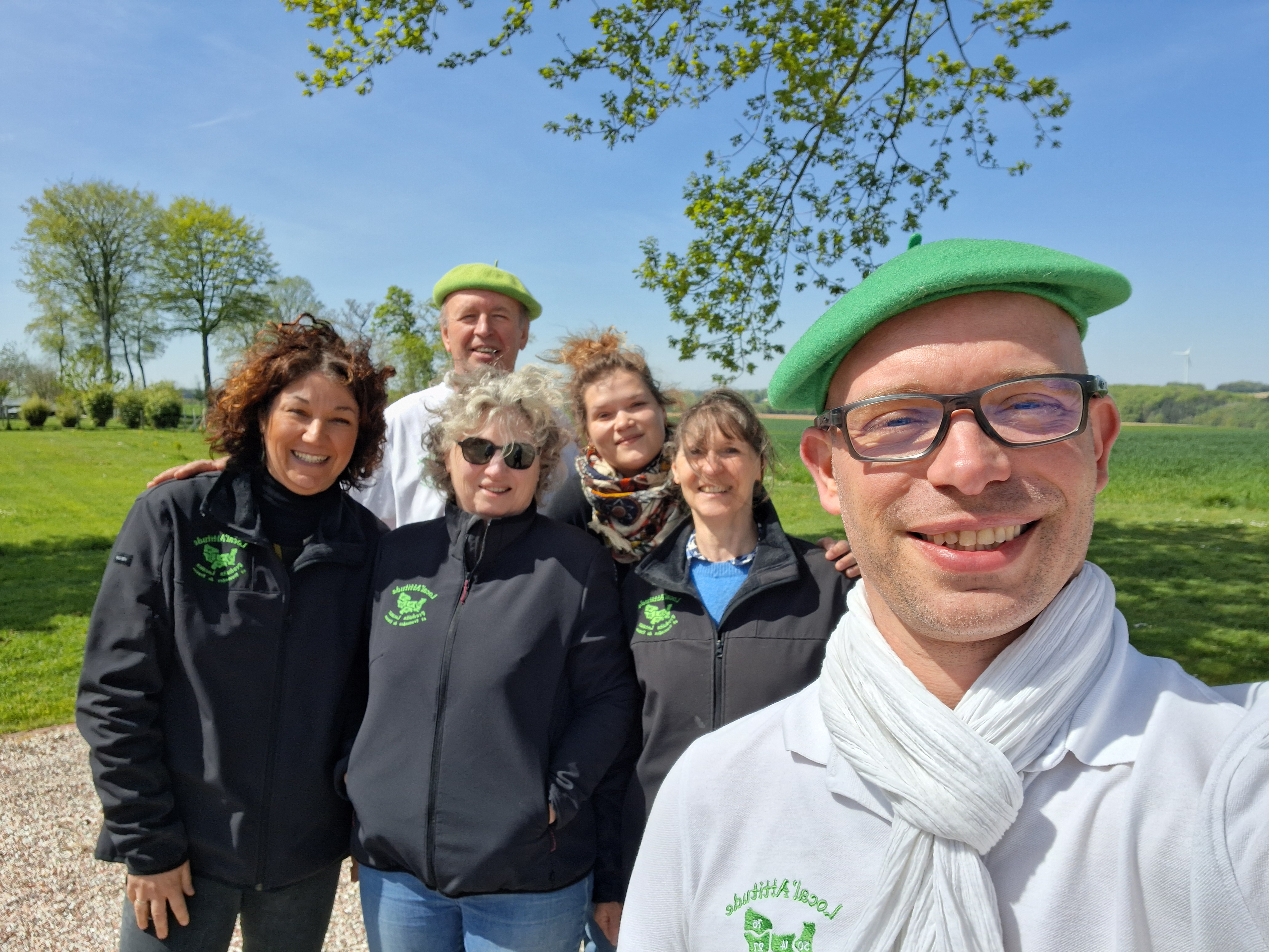L'équipe Local'Attitude 76 au printemps